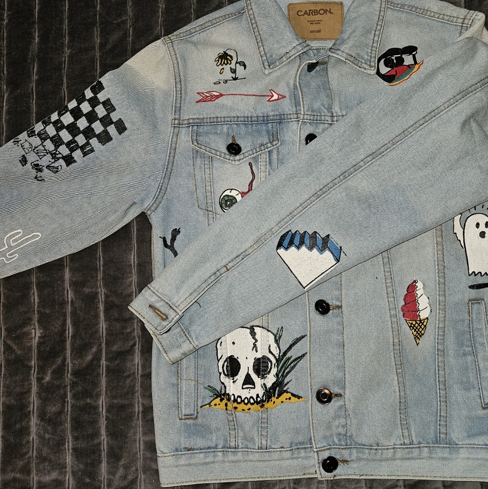 Carbon. Small. Womens Jean jacket